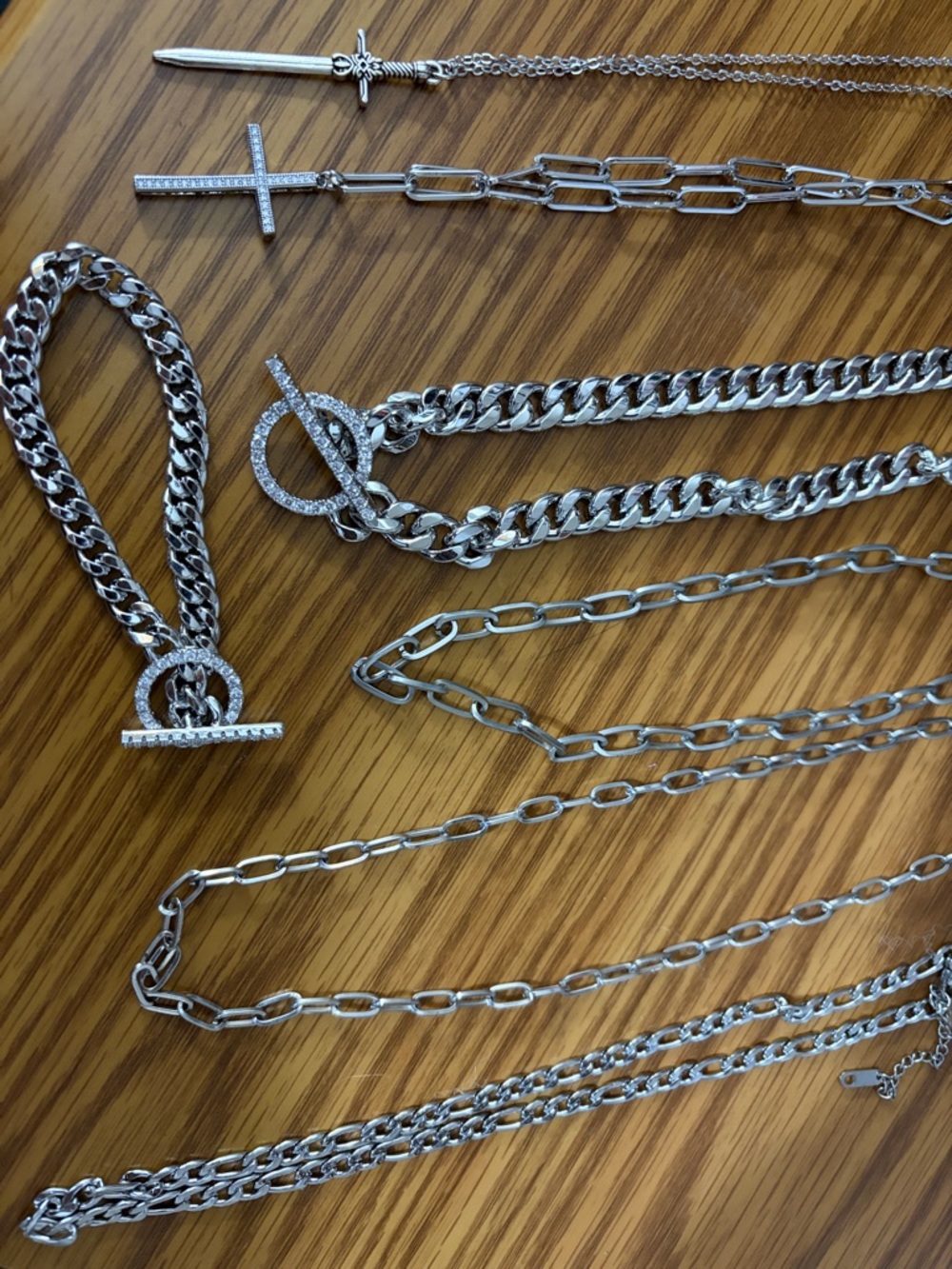 Silver Tone Jewelry Bundle